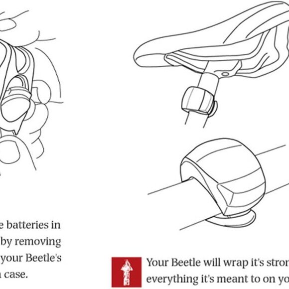 Bicycle Light Front and Rear Silicone LED Bike Light Set - Bike Headlight and Ta - Picture 6 of 7